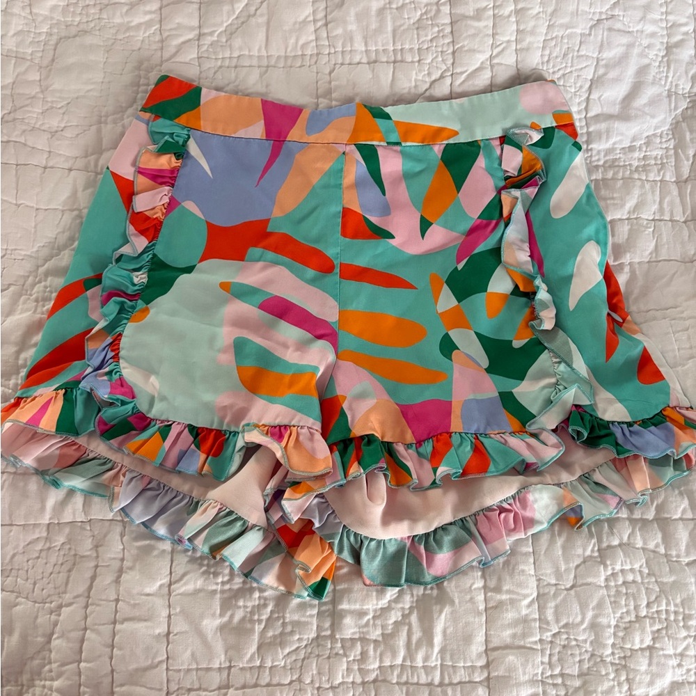 CROSBY by Mollie Burch Colorful High Waist Shorts